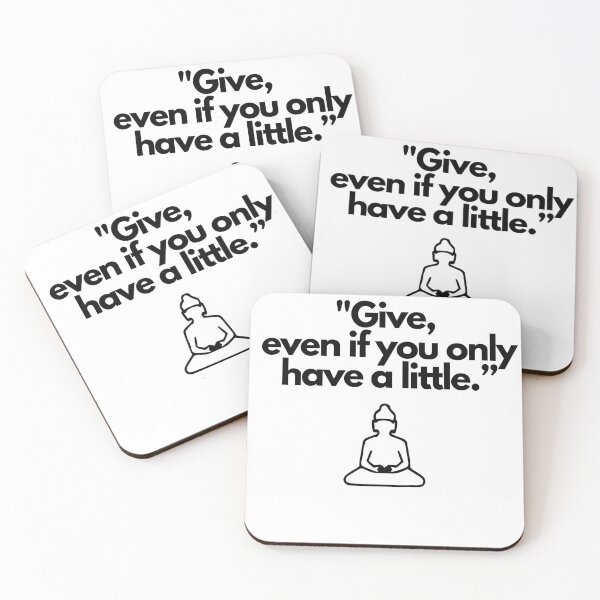Item preview, Give, even if you only have a little (Buddha) designed and sold by FindYouByZ.
