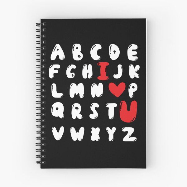 Item preview, ABC Alphabet I Love You English Teacher Valentines day designed and sold by ART-SOUF.