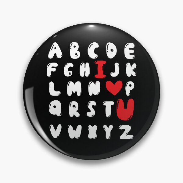 Item preview, ABC Alphabet I Love You English Teacher Valentines day designed and sold by ART-SOUF.
