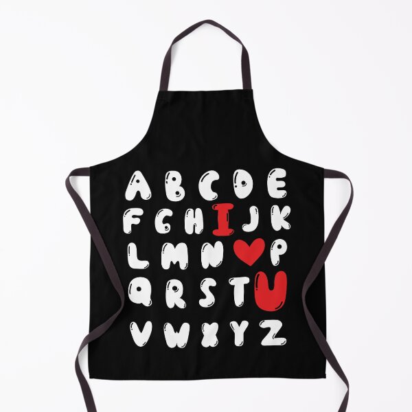 Item preview, ABC Alphabet I Love You English Teacher Valentines day designed and sold by ART-SOUF.