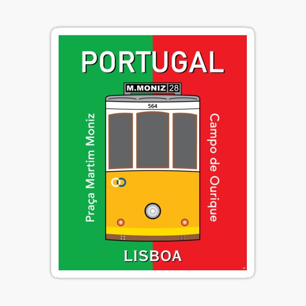 Artikel-Vorschau von Lissabon Lissabon Stadt Portugal Straßenbahn 28 Belem Reise Vintage, designt und verkauft von PB Mary.
