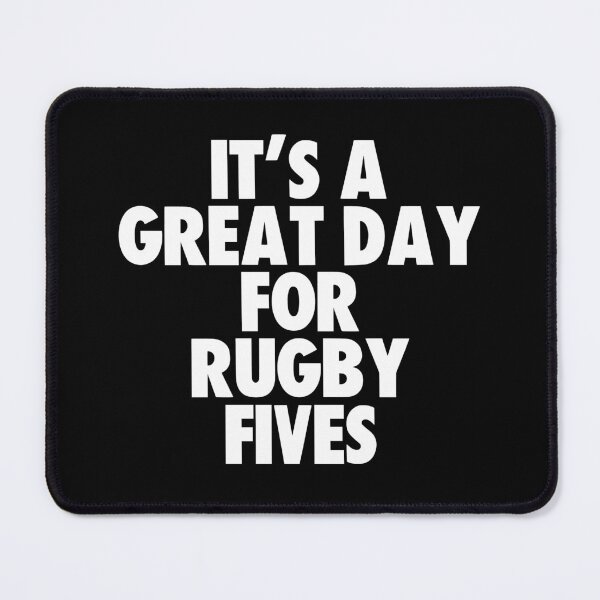 Item preview, It's a Great Day for Rugby Fives designed and sold by kindxinn.