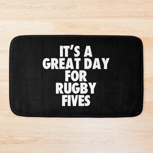 Item preview, It's a Great Day for Rugby Fives designed and sold by kindxinn.