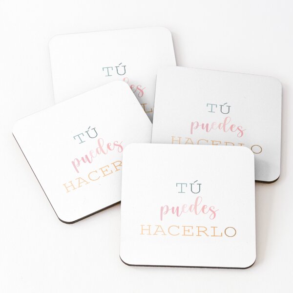 Item preview, Tu puedes hacerlo, Spanish Motivational Quote designed and sold by Aryam Quotes.