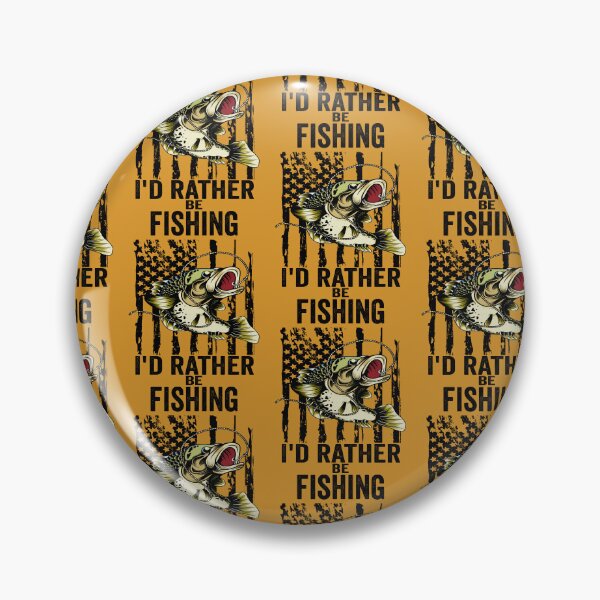 Item preview, I'd rather be fishing-fishing. designed and sold by DesignedBySnip.