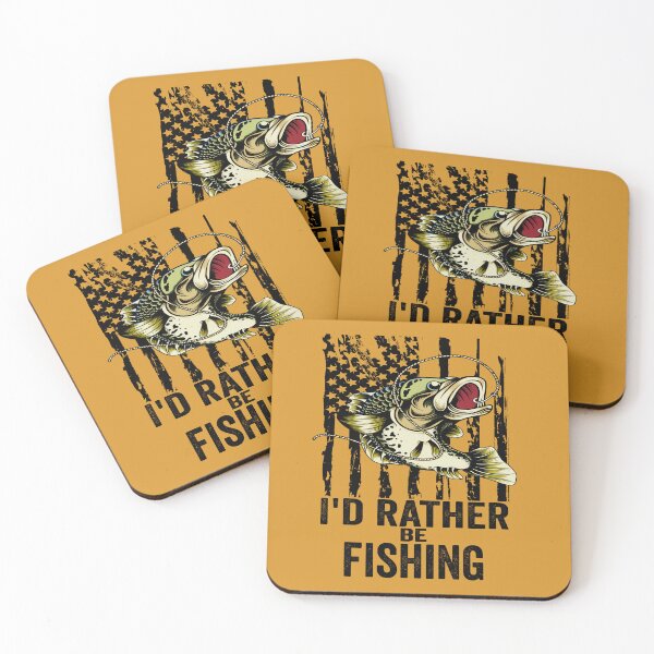 Item preview, I'd rather be fishing-fishing. designed and sold by DesignedBySnip.