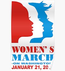 womens march Poster
