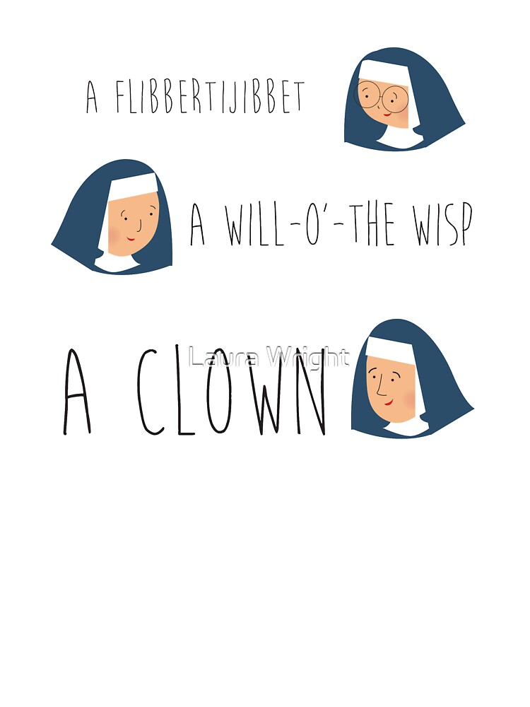 Thumbnail 2 of 2, Baby One-Piece, Sound of music nuns designed and sold by Laura Wright.