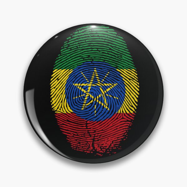 Item preview, Ethiopian Flag Finger Print DNA Ethiopia Patriotic Gifts  designed and sold by alenaz.