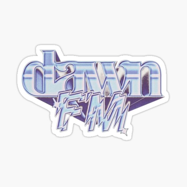 dawn fm Sticker