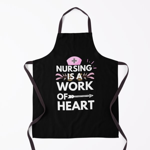 Item preview, Love Quote: Nursing Is A Work Of Heart designed and sold by AmeliaStore1.