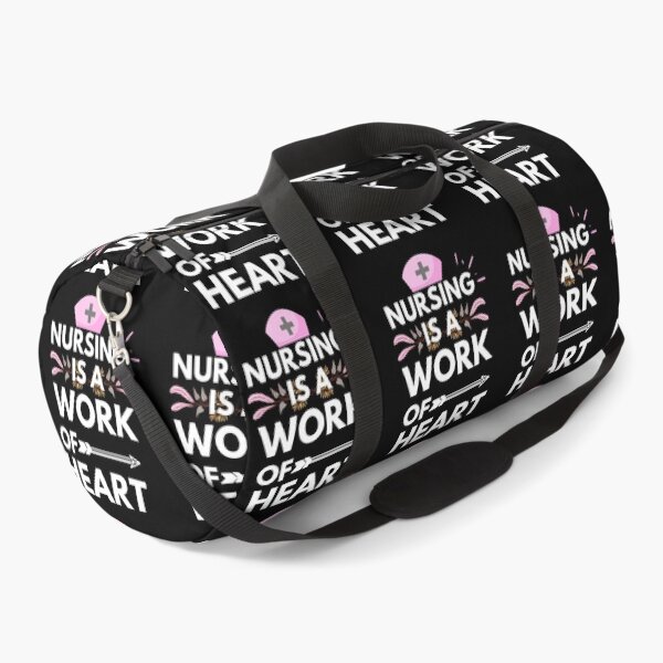 Item preview, Love Quote: Nursing Is A Work Of Heart designed and sold by AmeliaStore1.