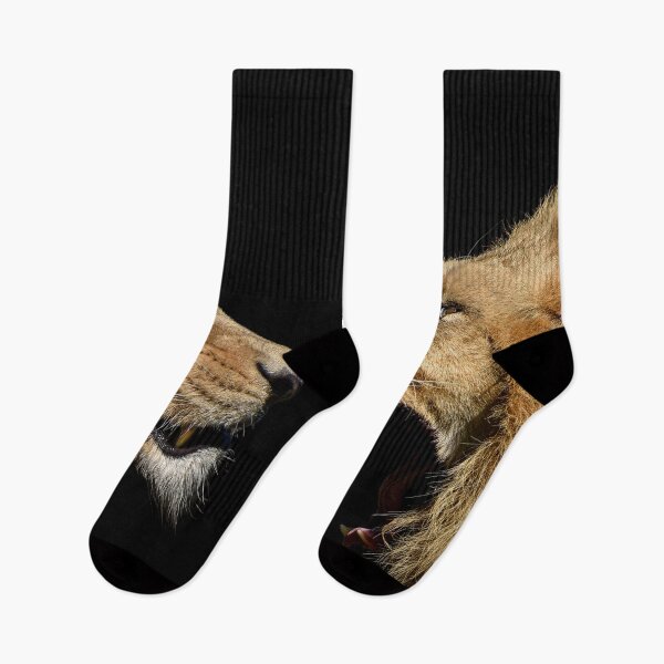 Item preview, The fight between the lions , wildlife animal isolated black designed and sold by MarketVisionAV.