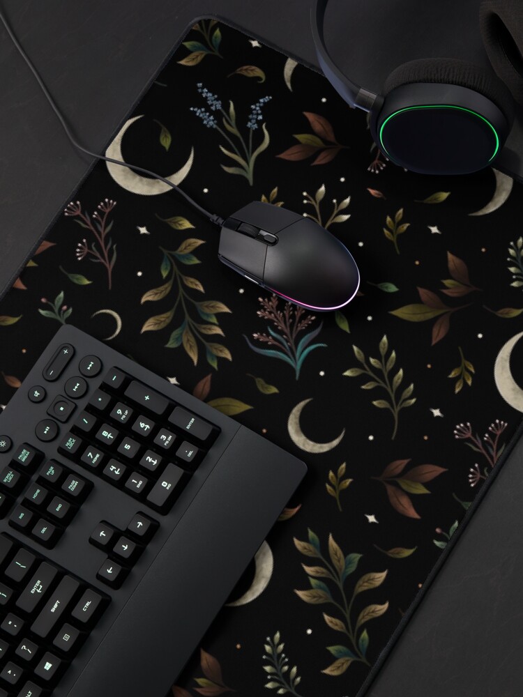 Alternate view of Crescent Moon Garden Mouse Pad
