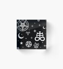 Symbols Acrylic Block