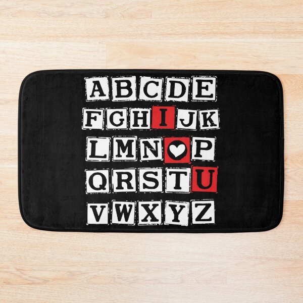 Item preview, ABC Alphabet I Love You English Teacher Valentines day designed and sold by ART-SOUF.