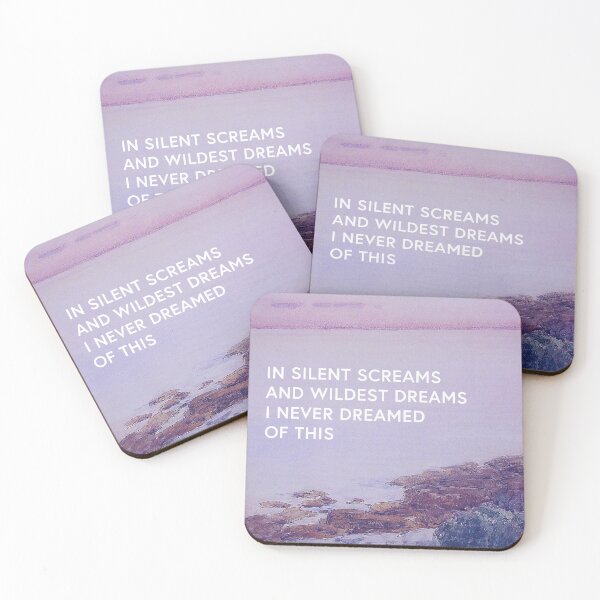 Item preview, in silent screams and wildest dreams designed and sold by tswiftarthist.