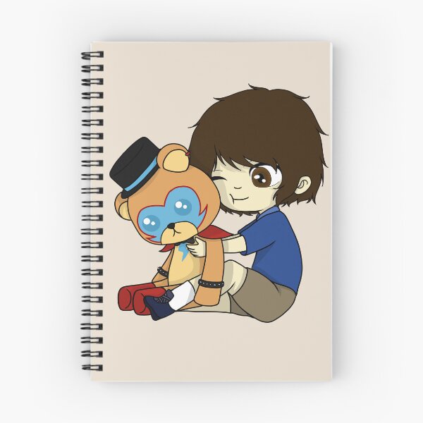 Item preview, FNAF security breach (gregory and freddy plush) designed and sold by EveryCuteThings.