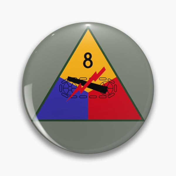 Item preview, 8th Armored Division (United States - Historical) designed and sold by wordwidesymbols.