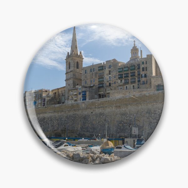 Item preview, Valletta Malta Skyline from the Sliema Ferry designed and sold by Georgia Mizuleva.