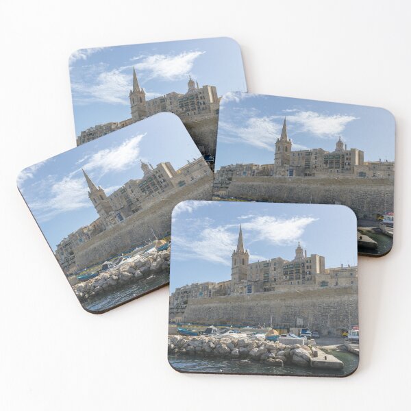 Item preview, Valletta Malta Skyline from the Sliema Ferry designed and sold by Georgia Mizuleva.