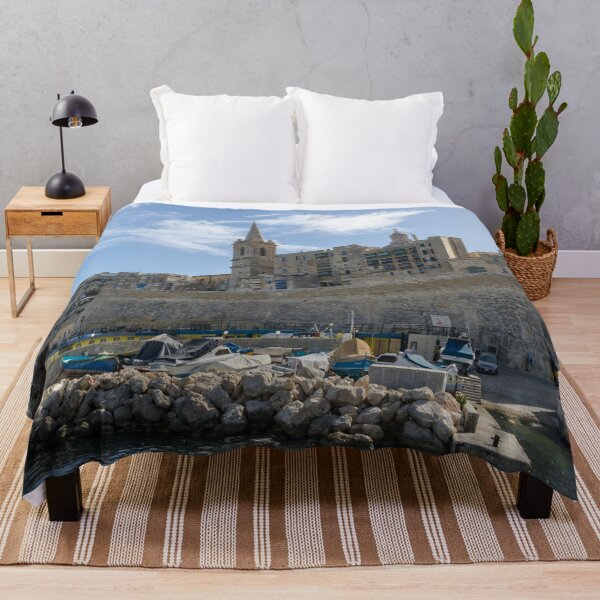 Item preview, Valletta Malta Skyline from the Sliema Ferry designed and sold by Georgia Mizuleva.