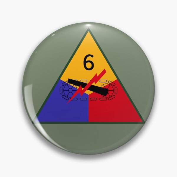 Item preview, 6th Armored Division "Super Sixth" (United States - Historical) designed and sold by wordwidesymbols.