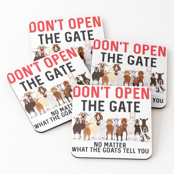 Item preview, Don't open the gate designed and sold by mclaurin612.