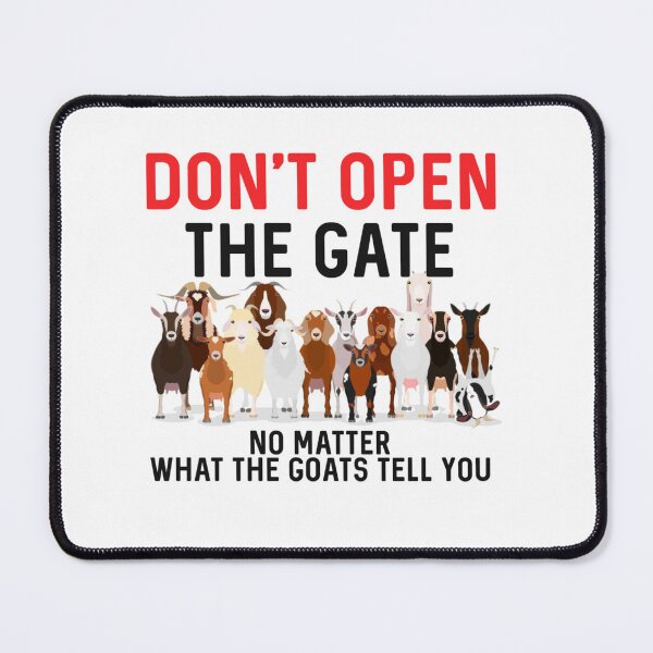 Item preview, Don't open the gate designed and sold by mclaurin612.