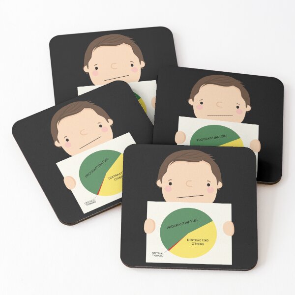 Item preview, The Office Jim Pie Chart designed and sold by cutermelon.