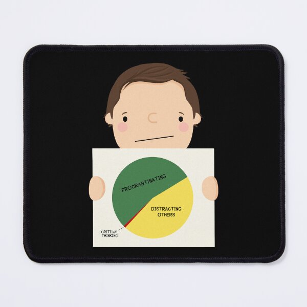 Item preview, The Office Jim Pie Chart designed and sold by cutermelon.