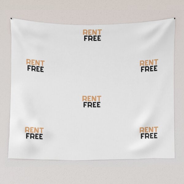 Item preview, Rent Free  designed and sold by Yesmalady.