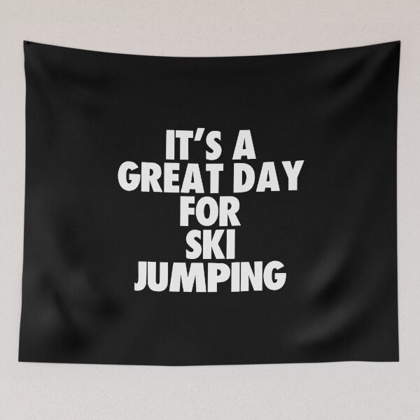 Item preview, It's a Great Day for Ski jumping designed and sold by kindxinn.