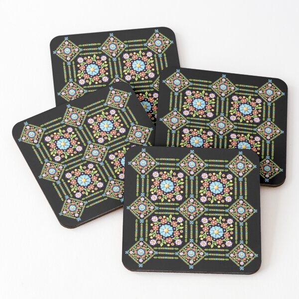 Item preview, Mosaico Folkloric Millefiori designed and sold by PatriciaSheaDesigns.