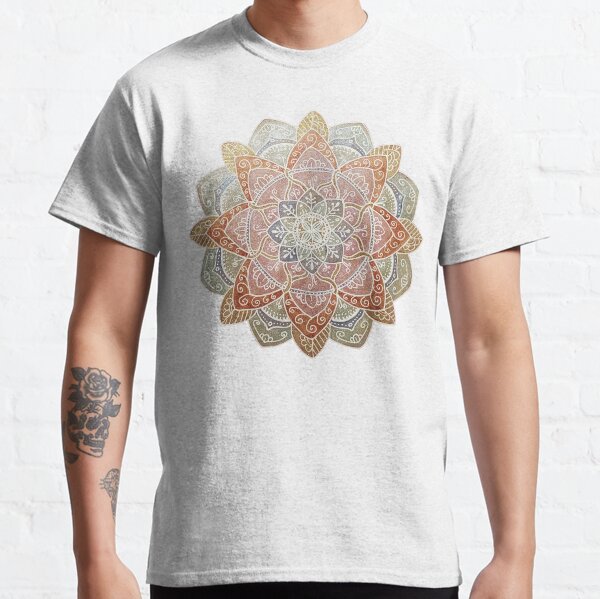 Mandala brillante Camiseta clásica