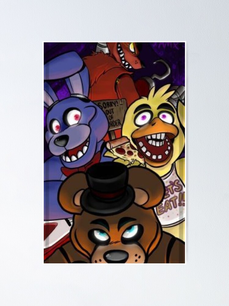 Camiseta Camisa Five Nights At Freddy Fazbear Game Fnaf 443