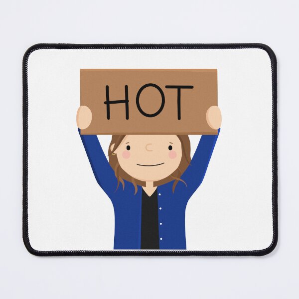 Item preview, The Office Pam “Hot” Sign designed and sold by cutermelon.