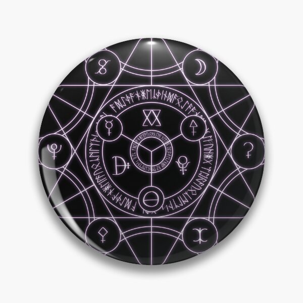 Item preview, Light Purple Hexagram Alchemy Sigil designed and sold by Saanis.