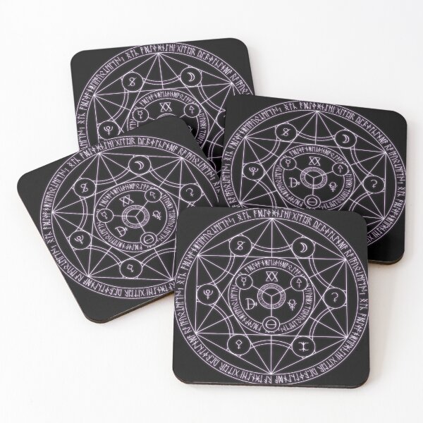 Item preview, Light Purple Hexagram Alchemy Sigil designed and sold by Saanis.