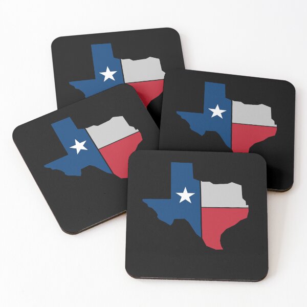 Item preview, Texas Flag Map Non Distressed designed and sold by Spoof-Tastic.
