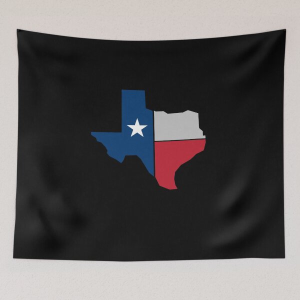 Item preview, Texas Flag Map Non Distressed designed and sold by Spoof-Tastic.