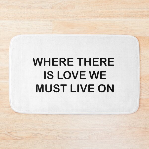 Item preview, Where there is love quote kiszka brothers GVF designed and sold by Dope-designs-18.