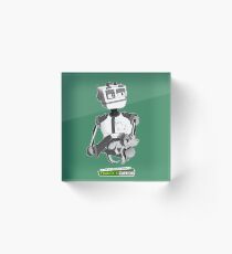 Franck & Zaphod Acrylic Block