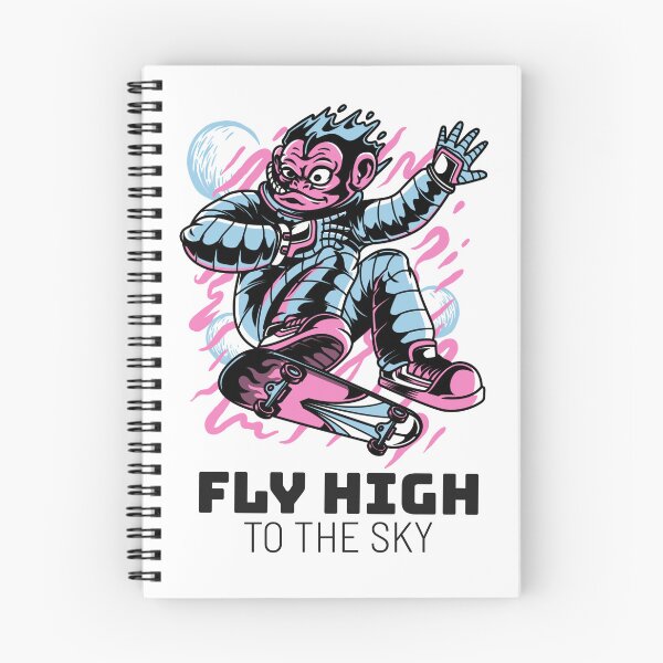 Item preview, Fly high to the sky skater streetwear designed and sold by deluxis.