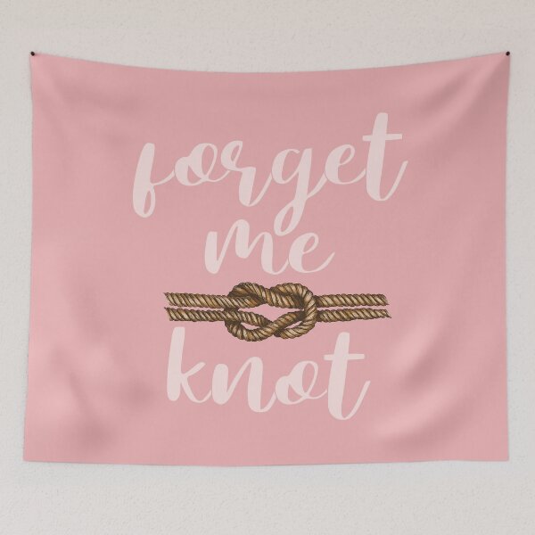 Item preview, text : "forget me not" quote on sweety pink designed and sold by NineJuly.