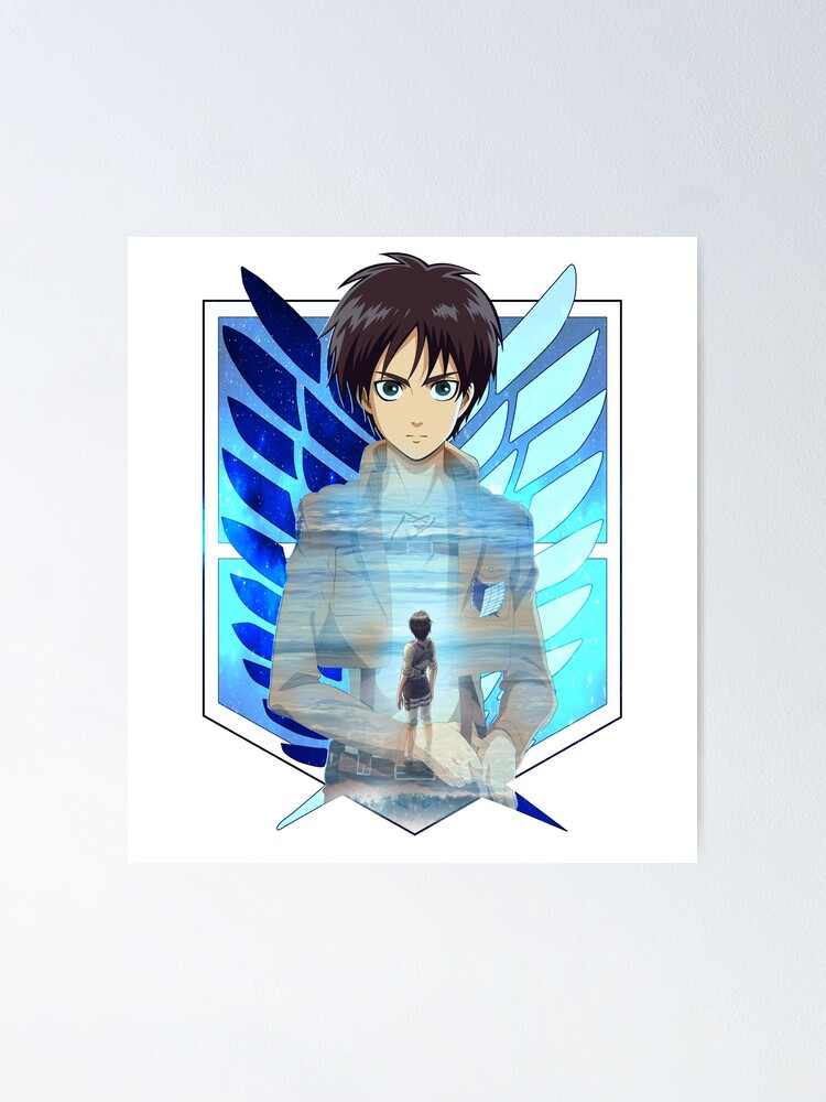 L'attaque Des Titans Attack On Titan Eren Jäger Top Anime Poster Manga