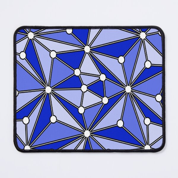 Item preview, Abstract geometric pattern - blue. designed and sold by K.S ART.