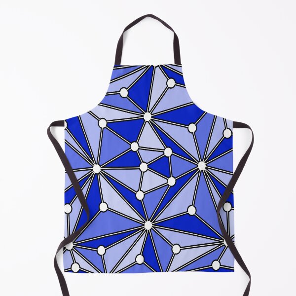 Item preview, Abstract geometric pattern - blue. designed and sold by K.S ART.