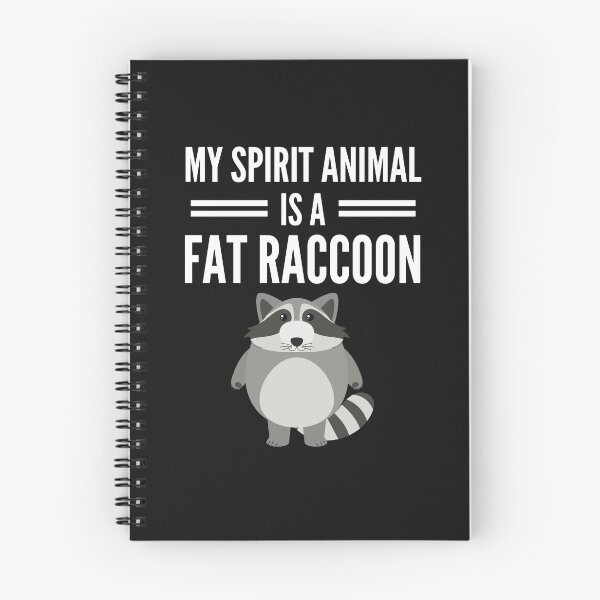 Item preview, My Spirit Animal Is A Fat Raccoon Design Funny Raccoon Lover Gift designed and sold by lou731.