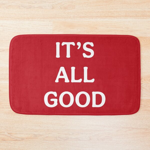 Item preview, Its All Good (White Red) designed and sold by ToluaPrints.